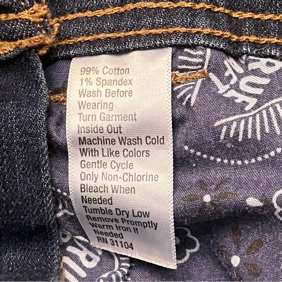 TRUE CRAFT Bib Overalls Womens Size 3 Blue Denim Gradient Wash Distressed Skinny - Picture 11 of 16